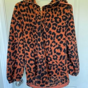 Leopard 🐆 Print hooded Tunic
